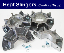 Heat Slingers and Cooling Discs